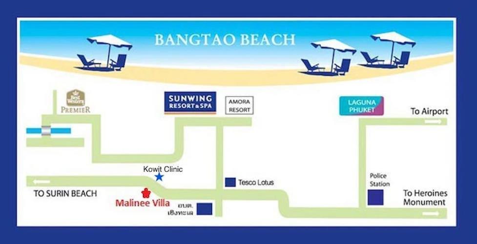 Malinee Villa Phuket Παραλία Μπανγκ Ταο Εξωτερικό φωτογραφία